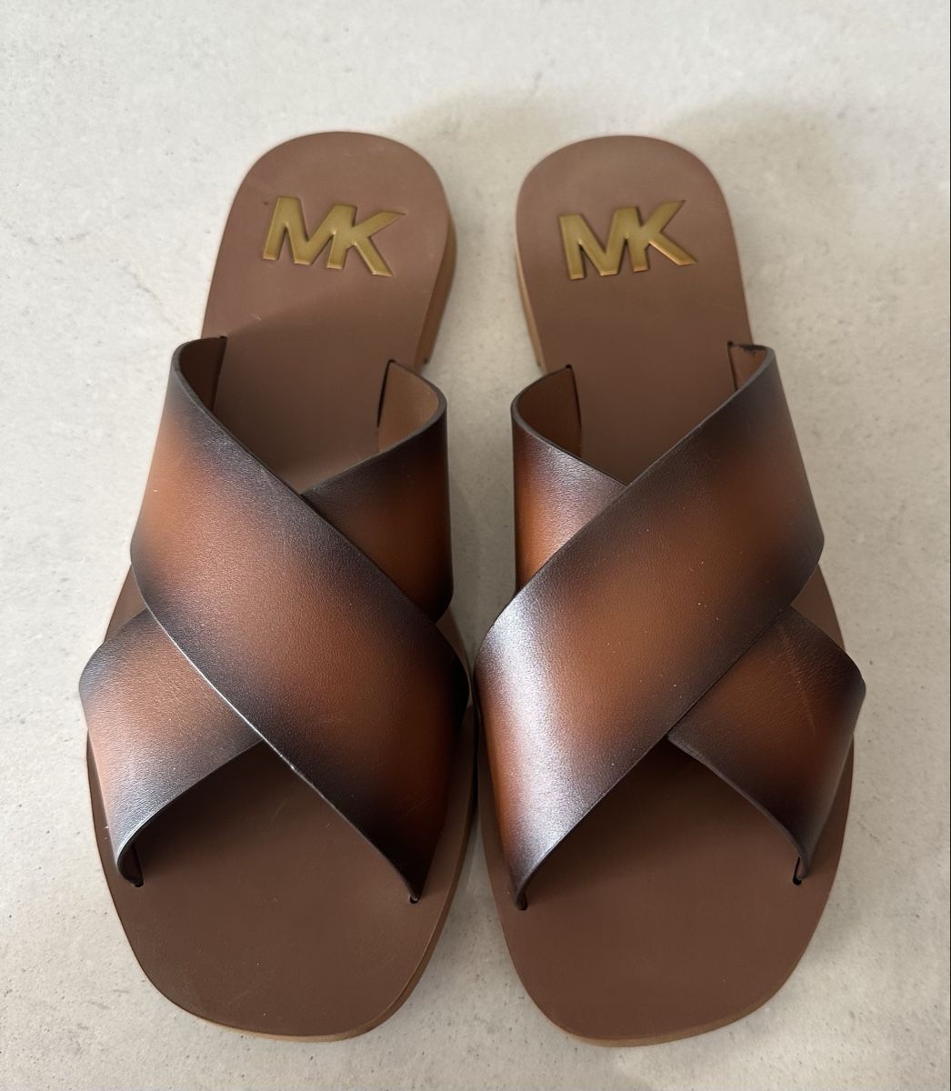 Michael Kors Scarpe da donna: Sandali Mules in pelle Michael Kors – Nuovo (secondo la descrizione) da Castel San Pietro venduto da Moregi 1