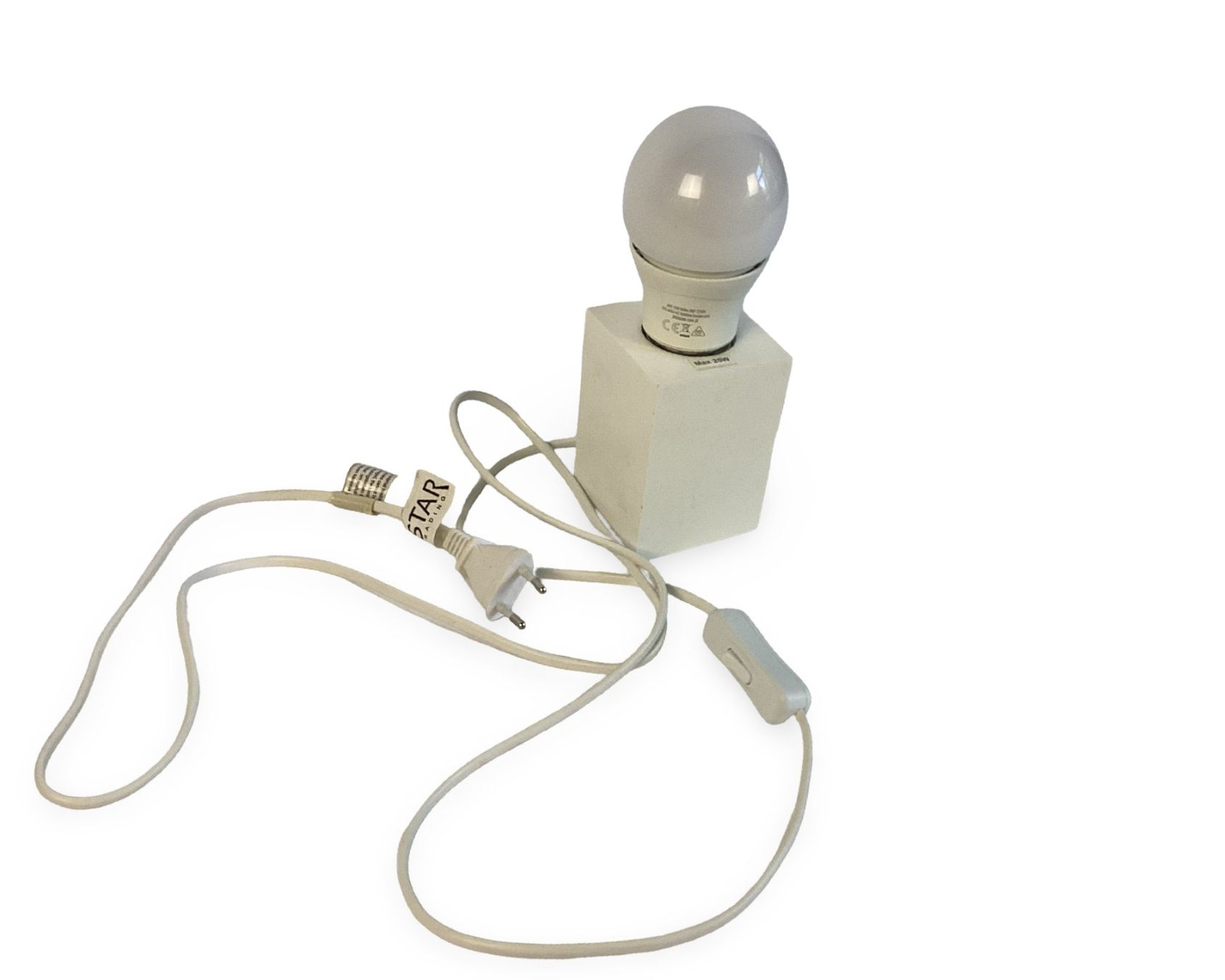 Lampade: STAR TRADING Tischlampe weiss – Usato da Zürich venduto da Restwert_Zuerich