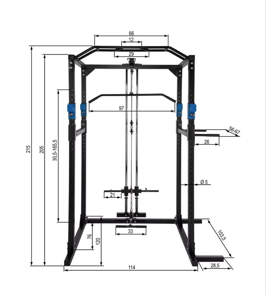 TecTake Hometrainer: TecTake Power Rack – Gebraucht aus Spreitenbach von Luciiiiiia 3