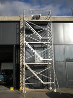 Rollgerüst mit Treppe, Arbeitshöhe ca.8.3m TOP-ANGEBOT