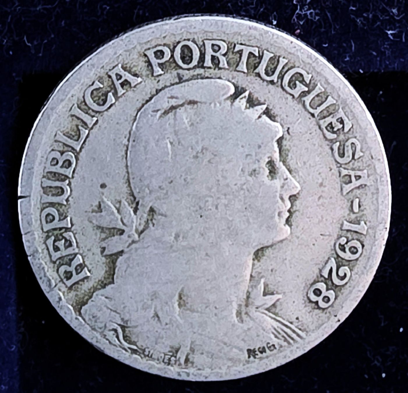 Tutti le monete: PORTUGAL 1 ESCUDO 1928 – Usato da Winterthur venduto da Creso70