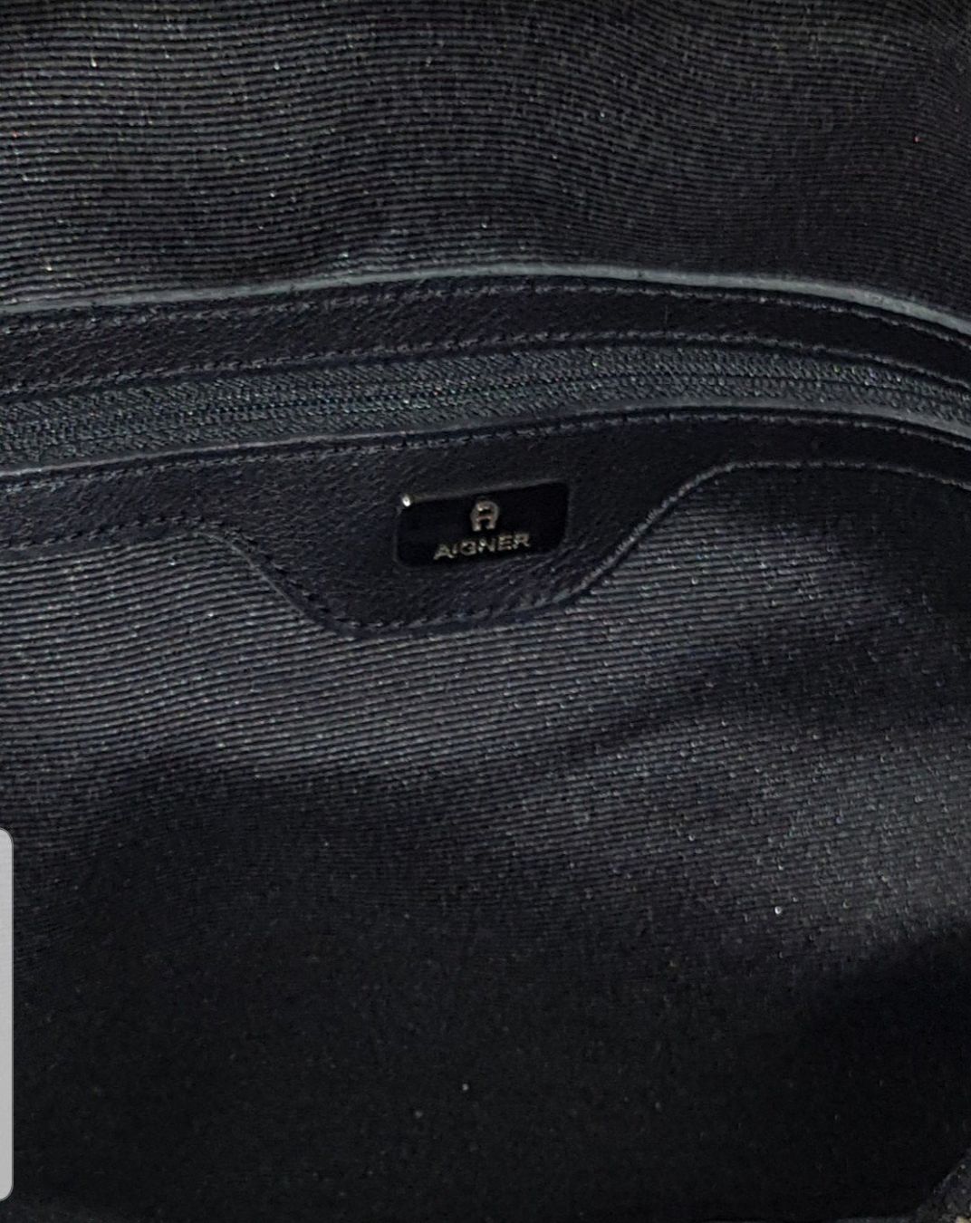 Aigner Borse da donna: Aigner Leder Handtasche Schwarz – Usato da Basel venduto da fafa68 8