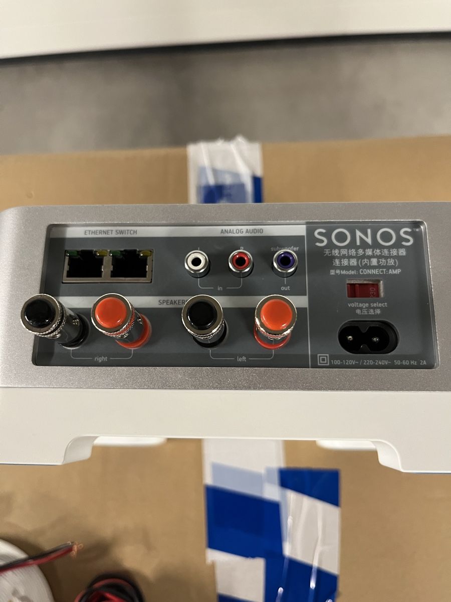 Sonos Amplificatori: Sonos Amp mit Yamaha LS Weiss – Usato da Rabius venduto da Paulchen1981 7