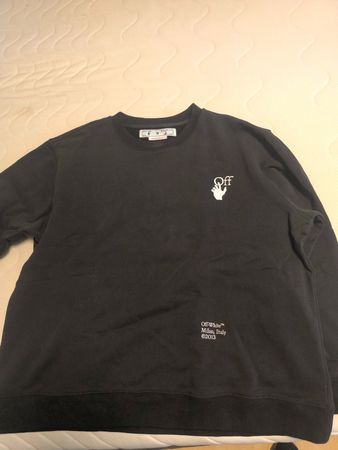 Pullover schwarz mit Print, Grösse XL  ungetragen