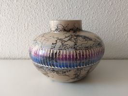 GERIE VAIL Vase Navajo en poterie / Keramik Navajo Vase