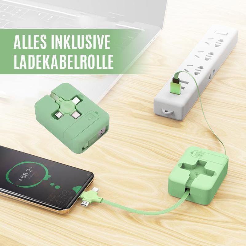 Kabel: Drei in einer Ladekabelrolle USB C, A, L – Neu und originalverpackt aus Winterthur von Pcline1 1