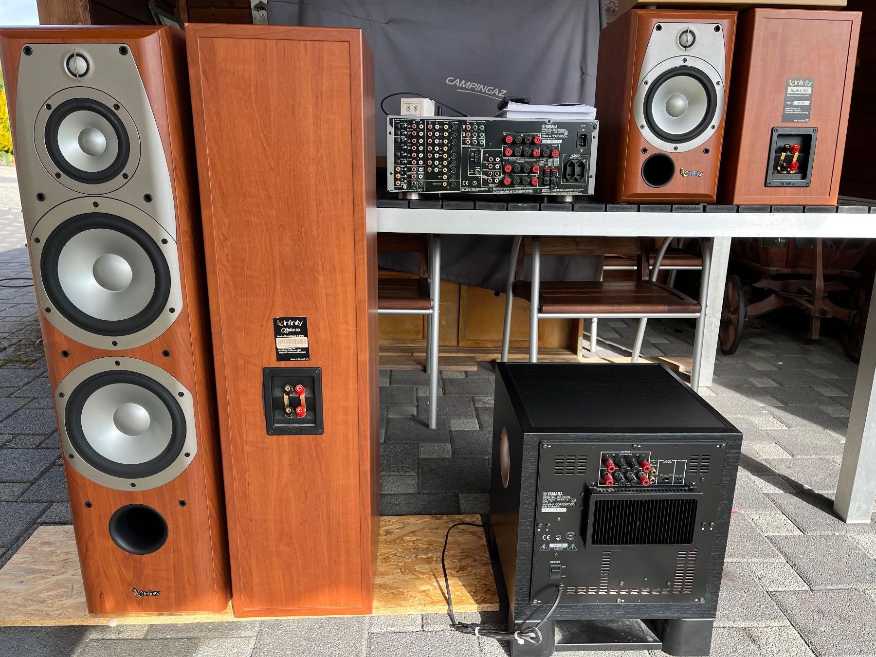 Home Cinema: Dolby Surround System 5.1 (Infinity, Yamaha) – Usato da Walterswil SO venduto da graber69 1