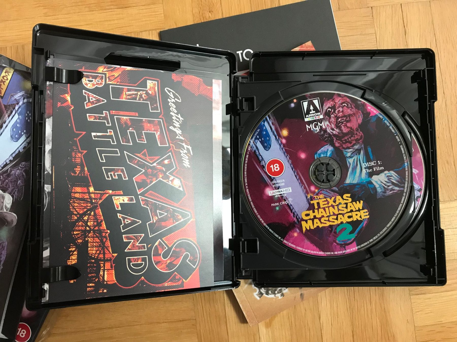 Alle DVDs: Texas Chainsaw Massacre 2 - Limited Edition - 4K UHD – Gebraucht aus Zürich von Malcom 1