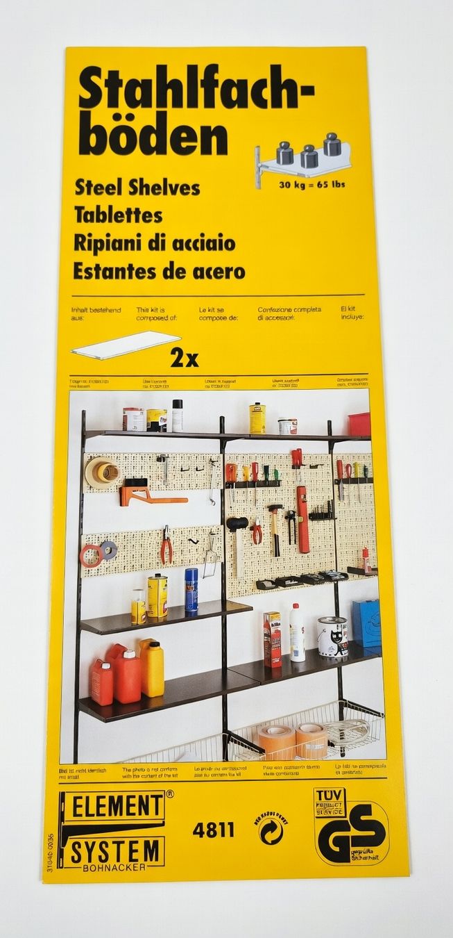 Scaffali: Wandregal-Set Element System – Nuovo e nell'imballaggio originale da Emmenbrücke venduto da Gzl-94 6