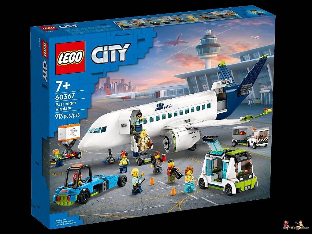 Lego Giocattoli: Lego City Passagierflugzeug 60367 – Nuovo e nell'imballaggio originale da Birsfelden venduto da der-Wegweiser