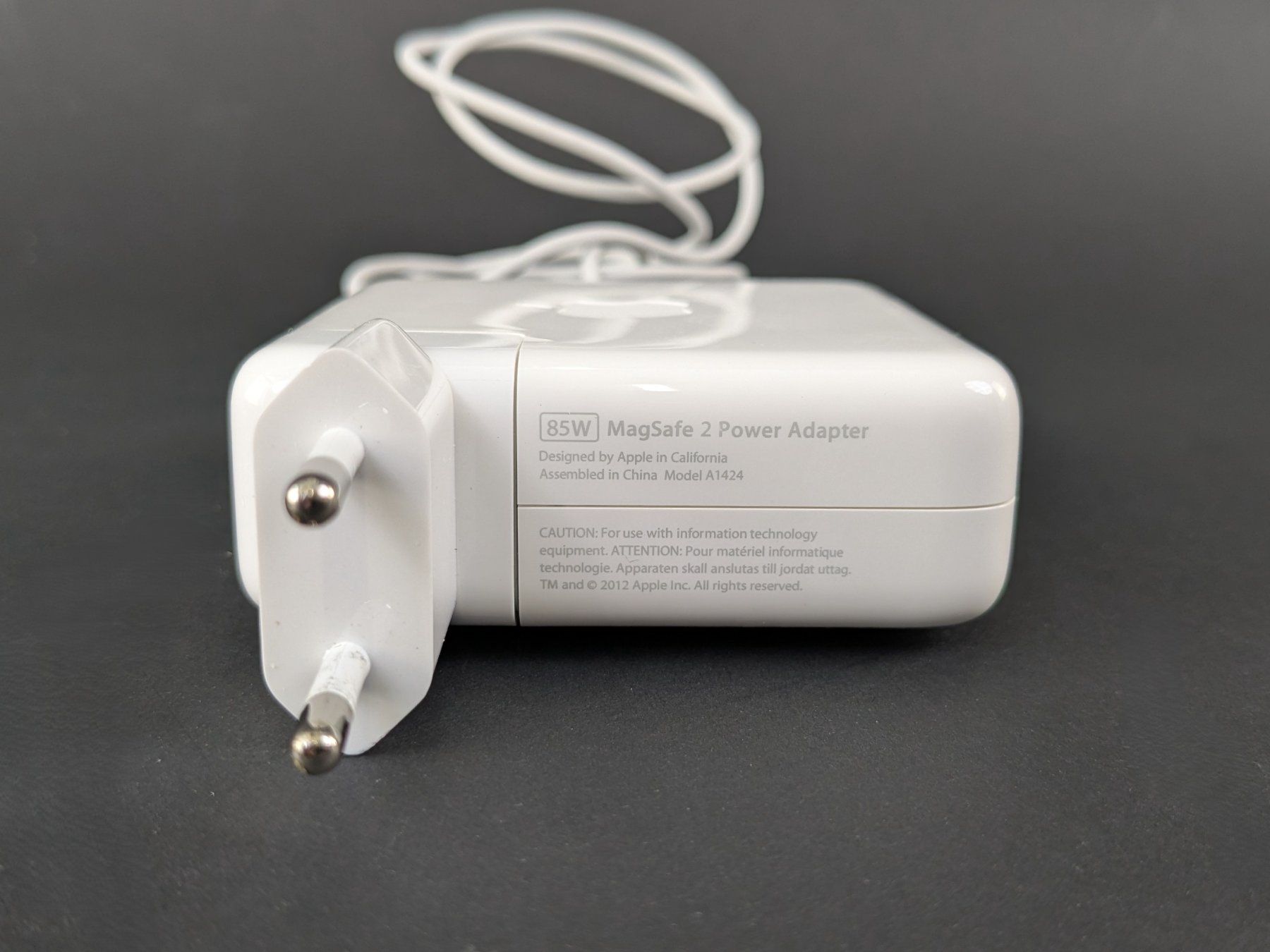 Apple Caricabatterie: APPLE 85W MagSafe 2 Power Adapter A1424 – Usato da Dintikon venduto da Restwert_Dintikon 2