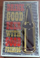 Bier Beer / A4 Blechschild/Deko-Schild, neu originalverpackt