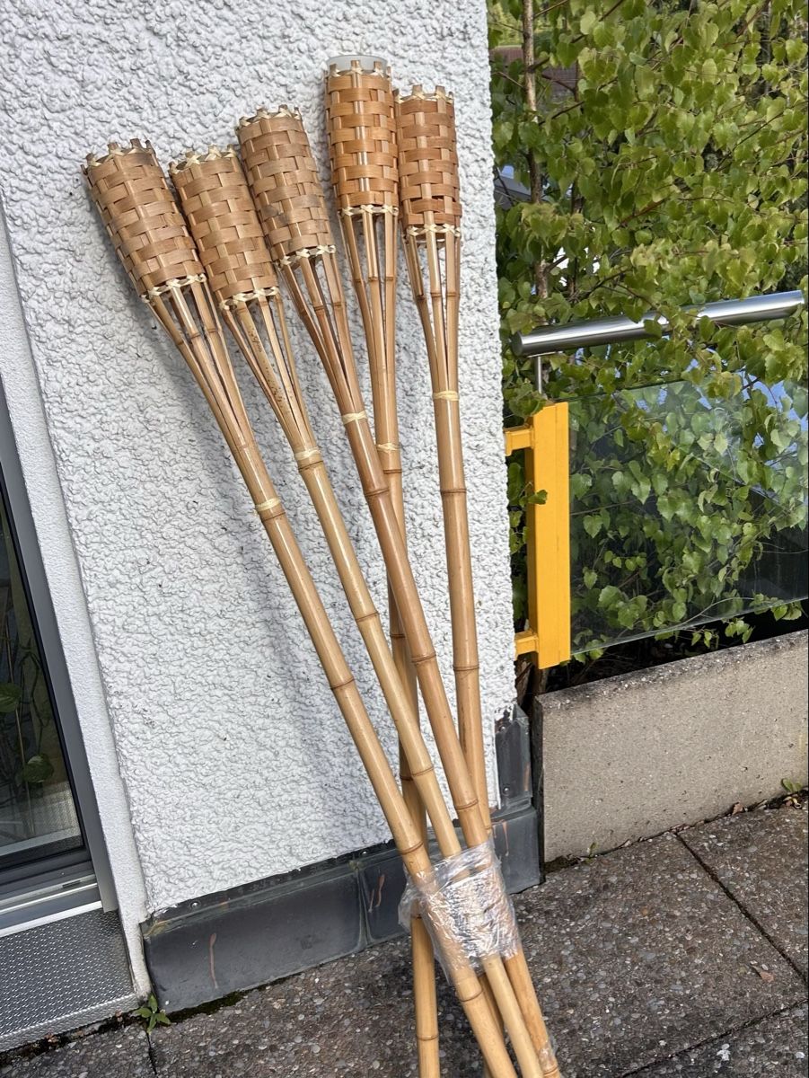 Tutte le decorazioni: Fackel Halter 150 cm hoch – Usato da Berikon venduto da Zimda