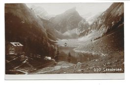 Seealpsee - Alpstein - Säntis - Altmann - Foto Umiker - 1908