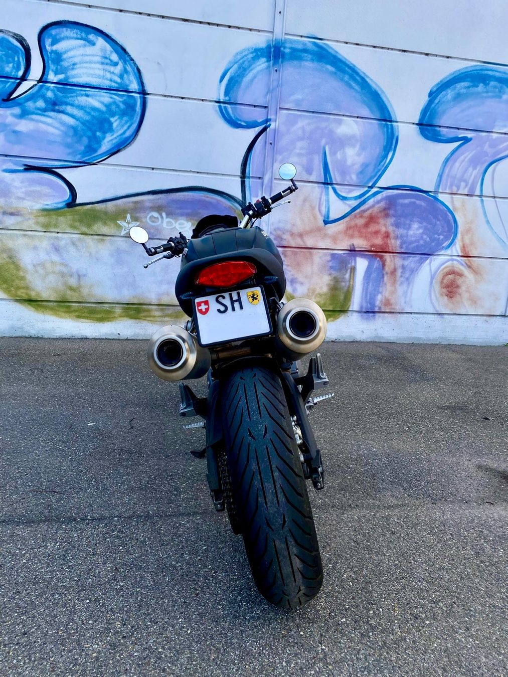 Ducati Route: Motorrad Ducati Monster 696, schwarz – D'occasion à Schaffhausen par ALBE006 5