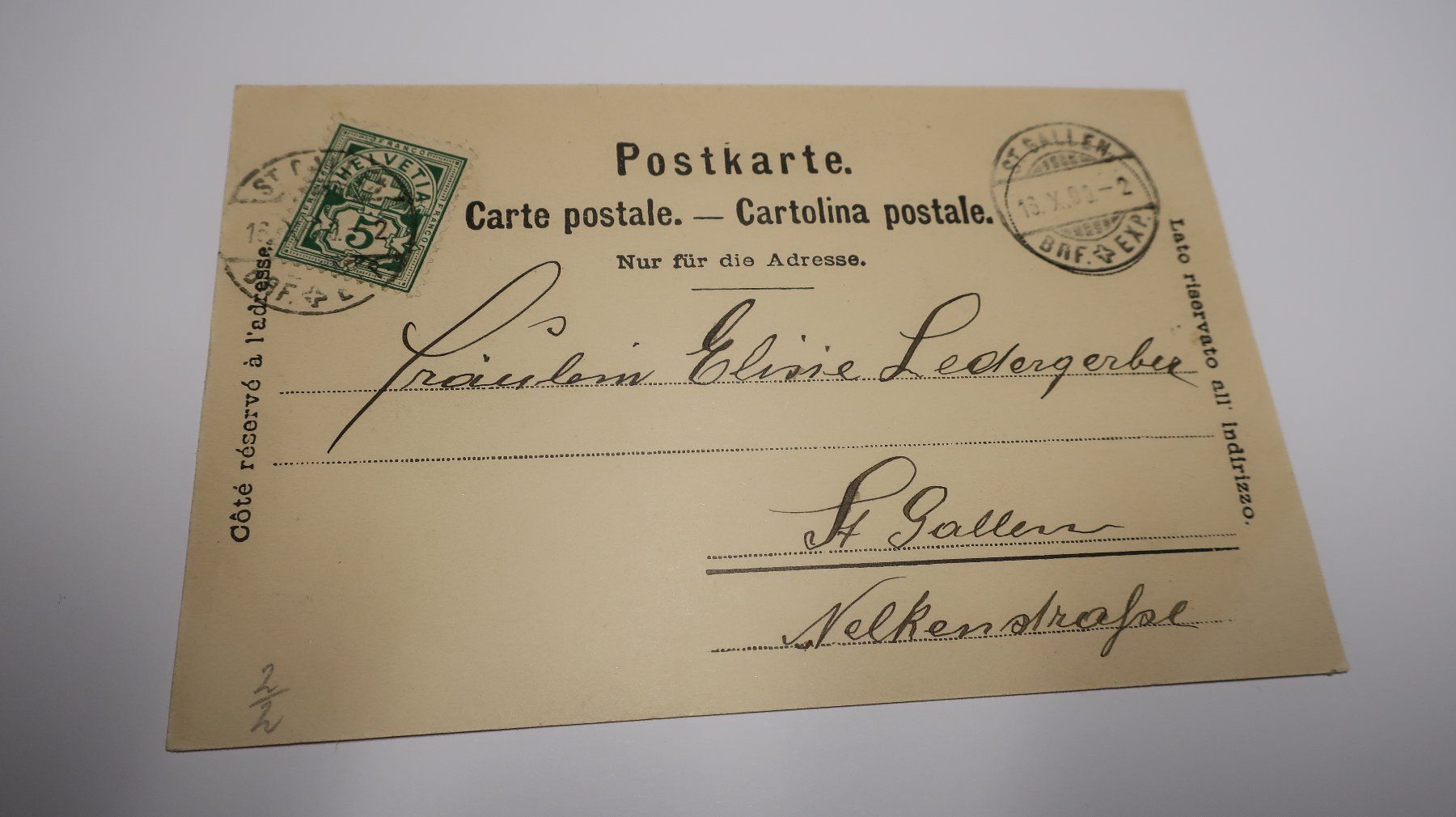 Cartes postales: Saint-Gallen - Kathedrale  1900 – D'occasion à Cormoret par Pascalll2001 2