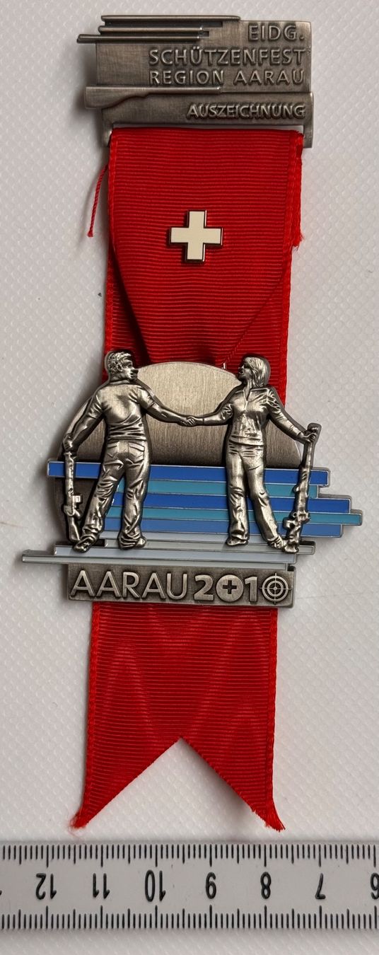 Medaglie: Medaille, Eidgenössischen Schützenfest Aarau 2010 – Nuovo (secondo la descrizione) da Andwil SG venduto da Ariisa1234 5