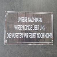 Lustiges Sprücheschild NEU
