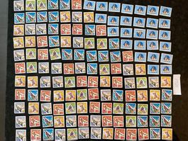 100.10Fr Frankaturware ungestempelt lot Sammlung 143x 0.70Fr