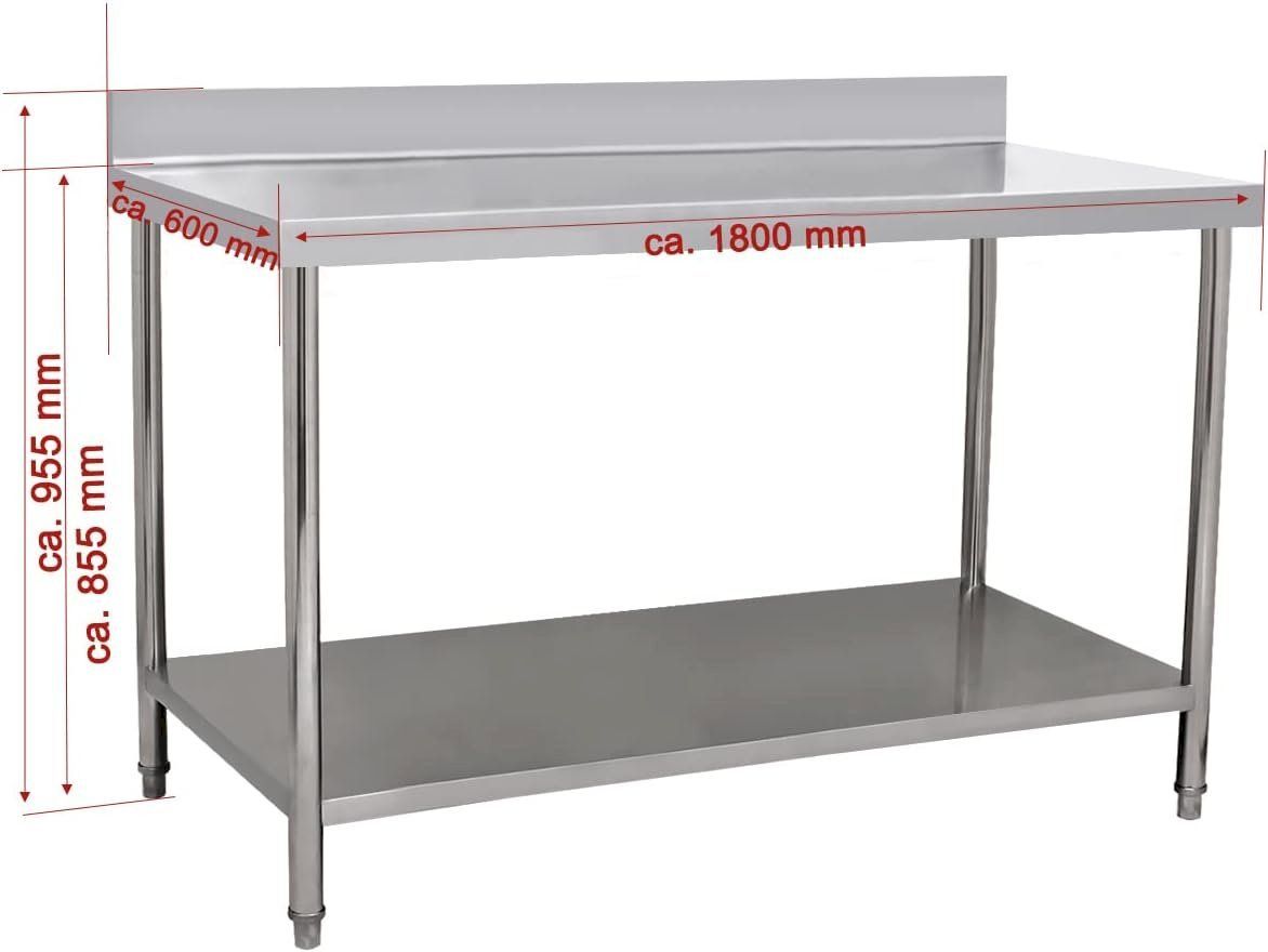 Altro per Gastronomia & Hotel: Beeketal BA180a Gastro Edelstahltisch – Nuovo e nell'imballaggio originale da Bottighofen venduto da zaap 6