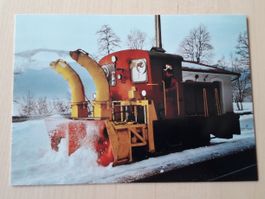 Carte postale : CFF XTm 109 en gare de Boveresse