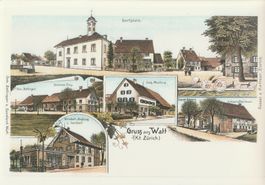 Watt um 1900    -     (Lithoansicht im Form. A4)