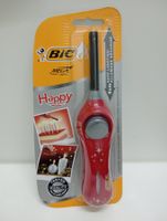 BIC Megalighter Happy rot – Neu & OVP