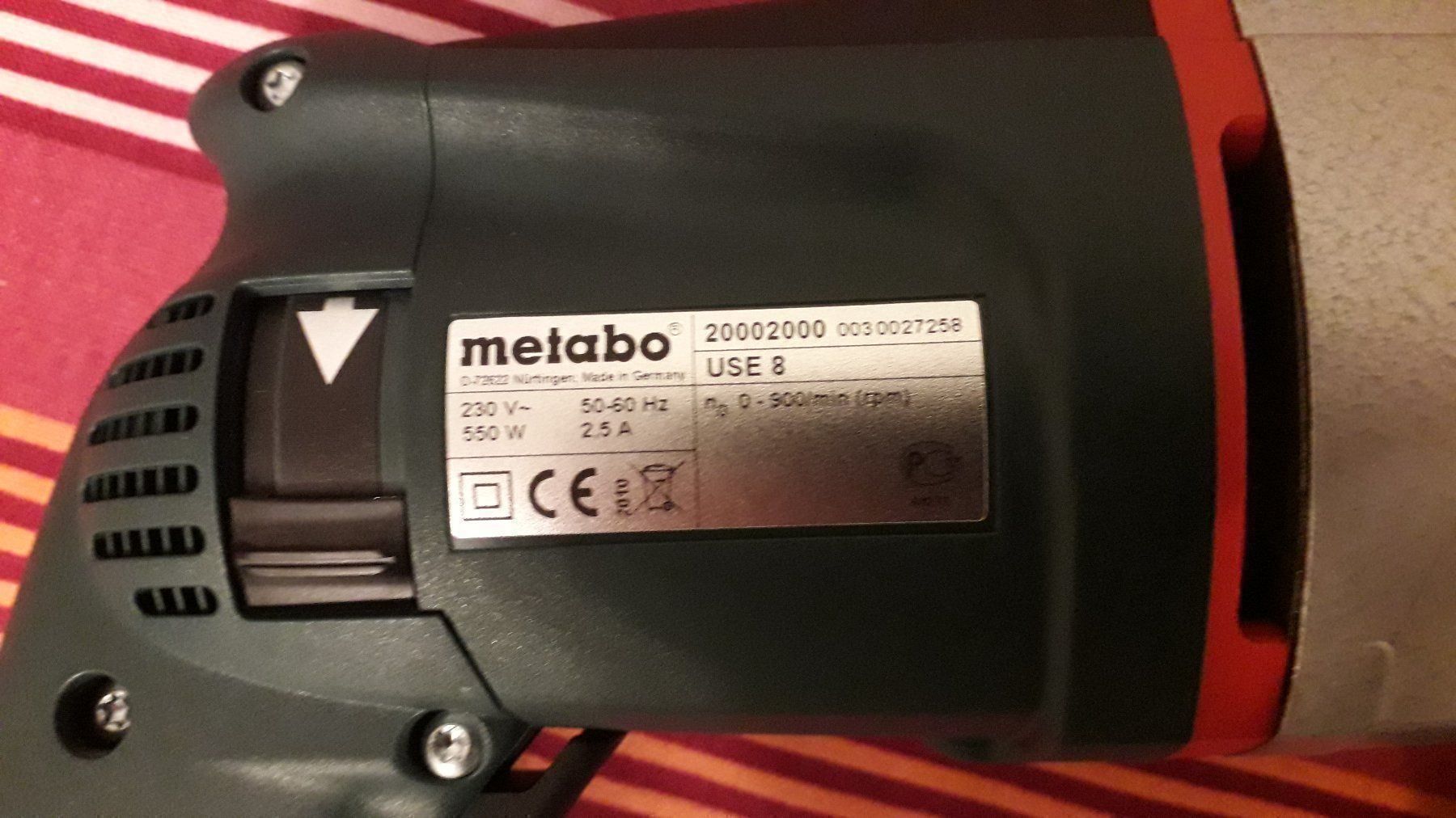 Metabo Tutti gli attrezzi: Bauschrauber Metabo USE 8- neu - NP 463. – Nuovo e nell'imballaggio originale da Däniken SO venduto da Sparfuchs0815 4