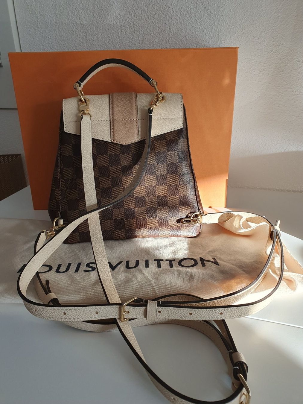Louis Vuitton Zaini: Louis Vuitton Clapton Rucksack – Usato da Buch am Irchel venduto da mykira 1