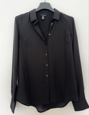 Damen Bluse New Look schwarz Langarm guter Zustand