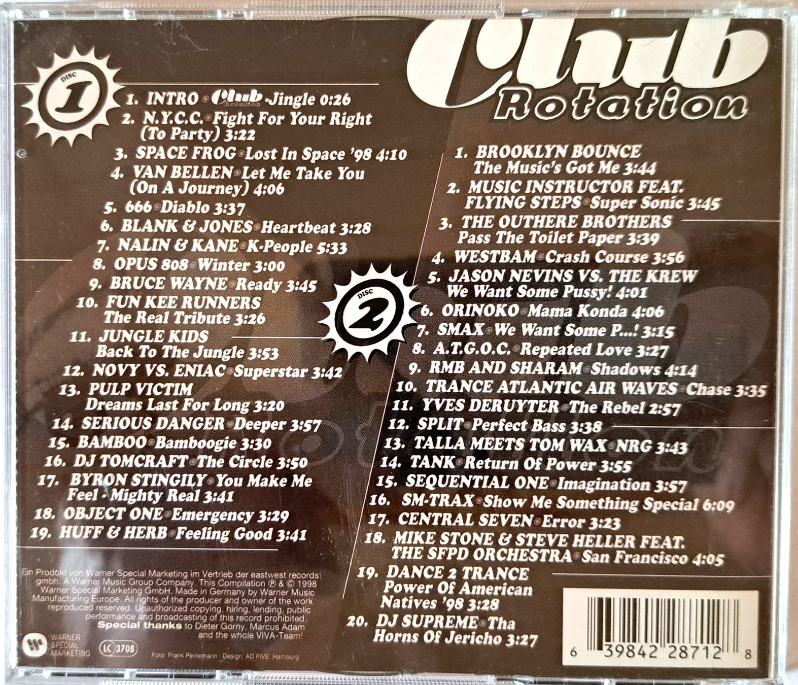CD: Club ROTATION VOL.2 – Usato da Tenniken venduto da mik_6mxg 9