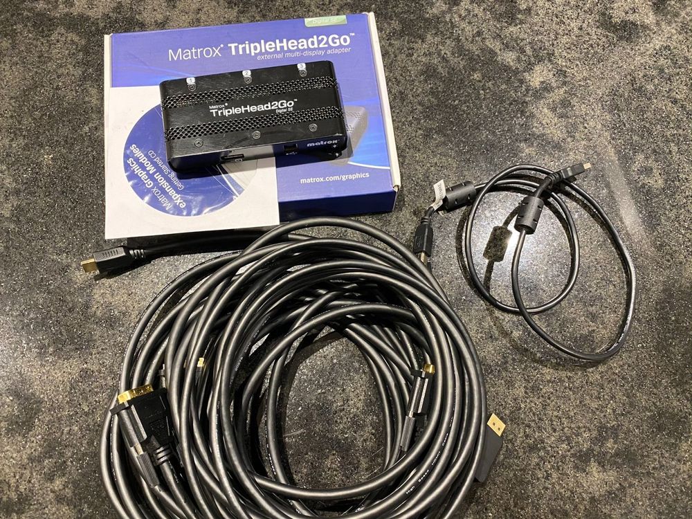 Matrox TripleHead2Go Digital SE | Kaufen auf Ricardo