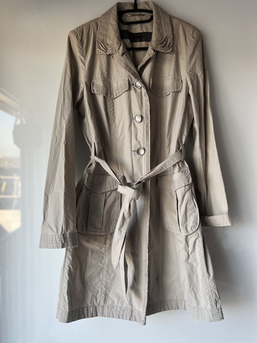 Airfield Cappotti: Airfield leichter Mantel beige gr 40 – Usato da Langenthal venduto da Alperose_5