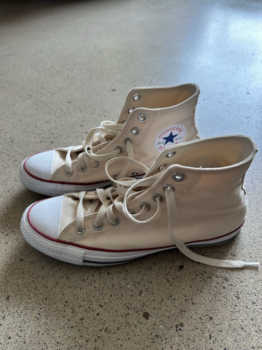 Converse Herrenschuhe: Chucks Converse 40 beige weiss  – Gebraucht aus Zürich von top_fj7h 1