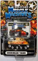 Military Muscle Machines: Sherman Tank (1:64)