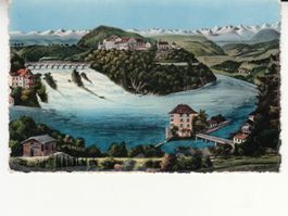 Rheinfall ca. 1950 coloriert