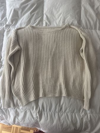 Brandy Melville Pull beige laine et acrylique taille unique