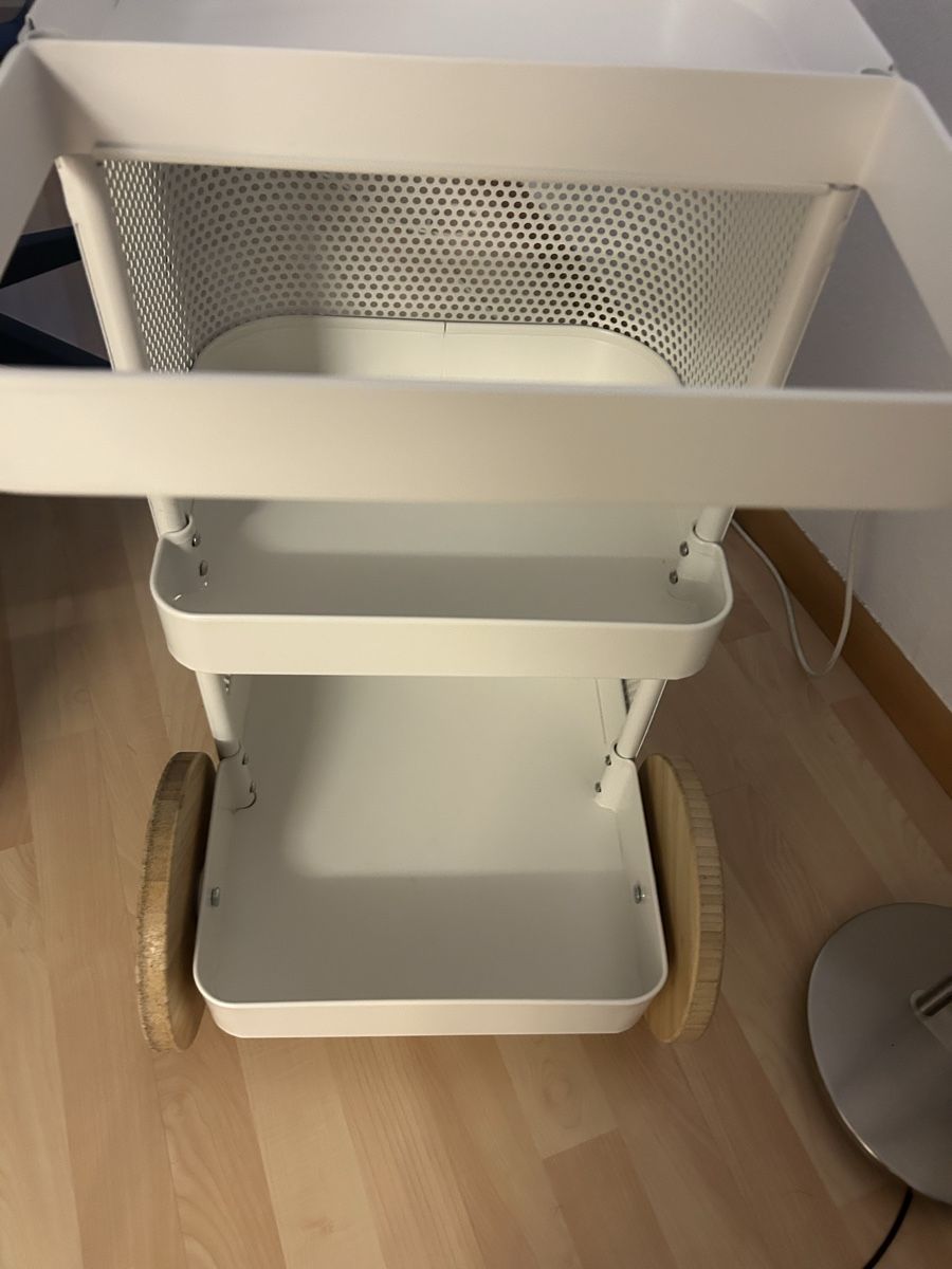 Ikea Korpus: IKEA DAJLIEN Utility Cart - White – Gebraucht aus Basel von mac_z7c7