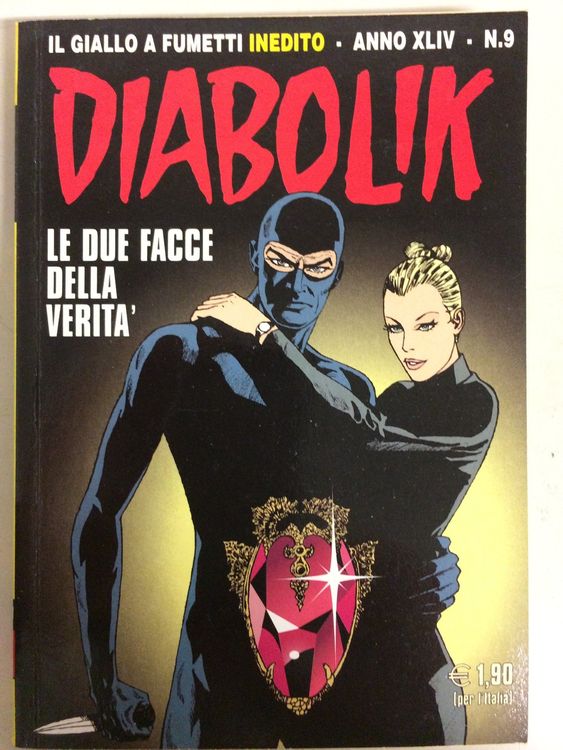 DIABOLIK LE DUE FACCE DELLA VERITA' inedito N° 9 ANNO 20 Kaufen auf