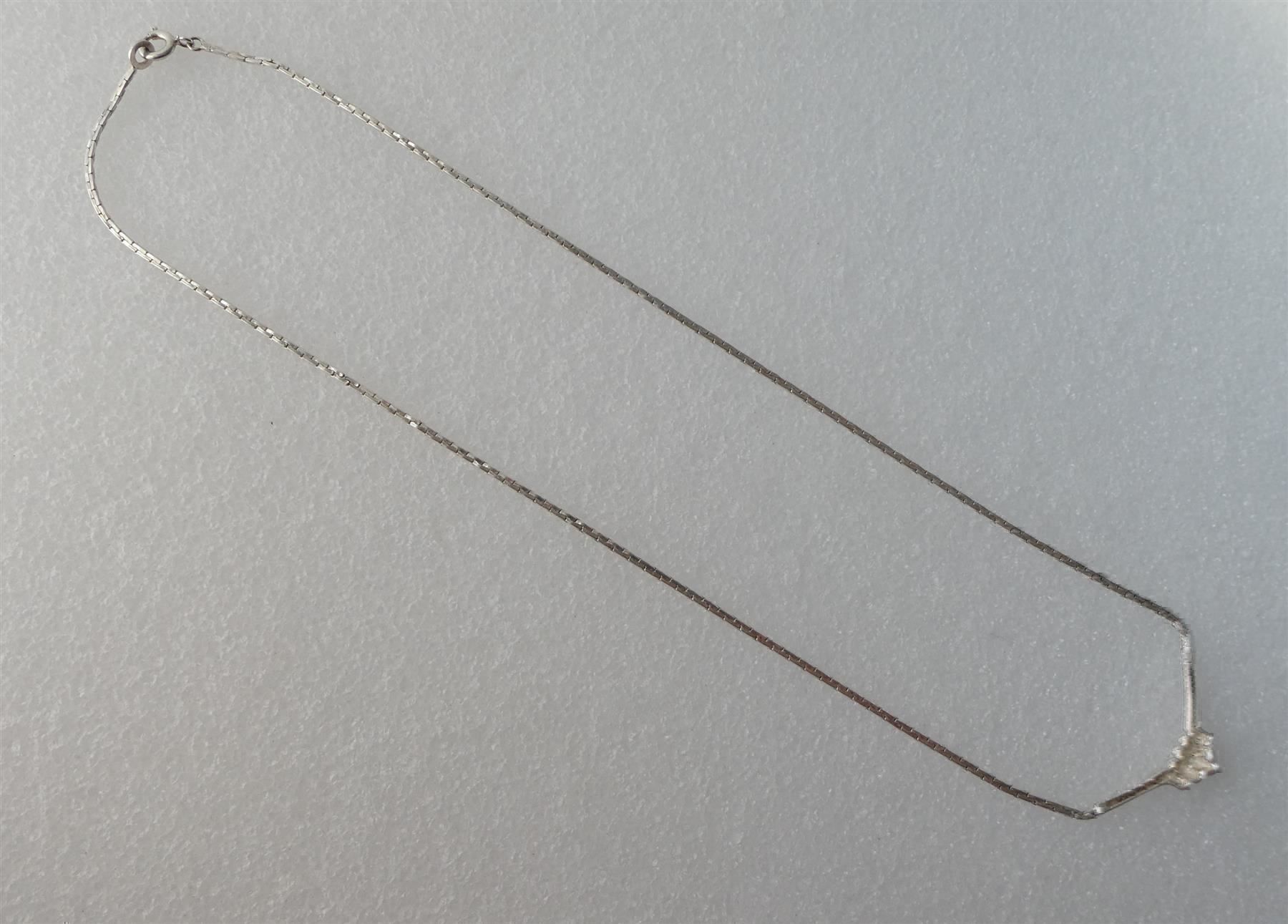 Catenine: Kette Silberkette mit Anhänger 835 – Usato da Frauenfeld venduto da dhour 6