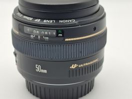Canon EF 50mm f/1.4 USM Objektiv sehr Zustand