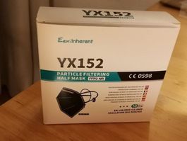 10 x schwarze FFP2 Maske (Ablauf-Datum überschritten)