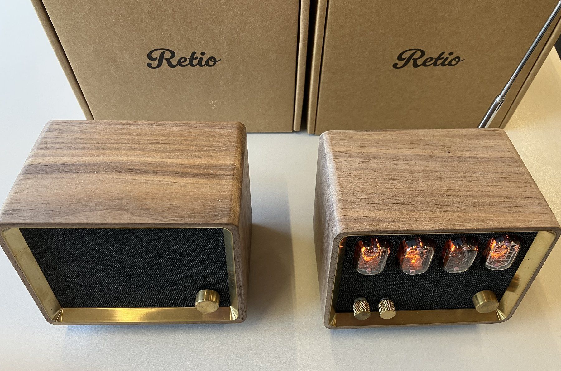 Retio Retro Radio FM DAB+ mit Nixie Tubes (Neu und originalverpackt) in ...