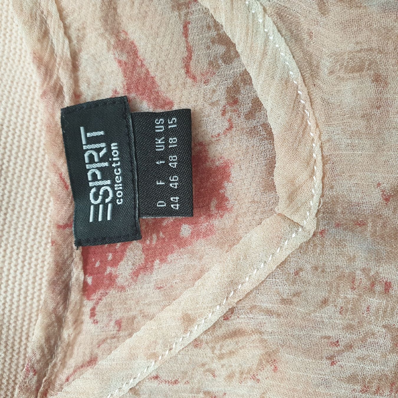Esprit Camicette: Esprit Seidenshirt mit Schal Gr.44 – Nuovo (secondo la descrizione) da Frenkendorf venduto da Moon111 3