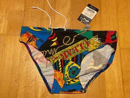 New Vintage 90s Swimming Trunk Albatros Made in Italy Sz M
