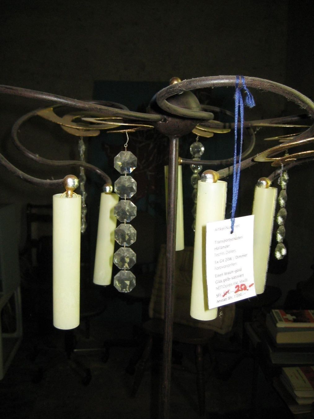 Lampade: Stehleuchte "Holländer" – Nuovo (secondo la descrizione) da Neftenbach venduto da Werthe