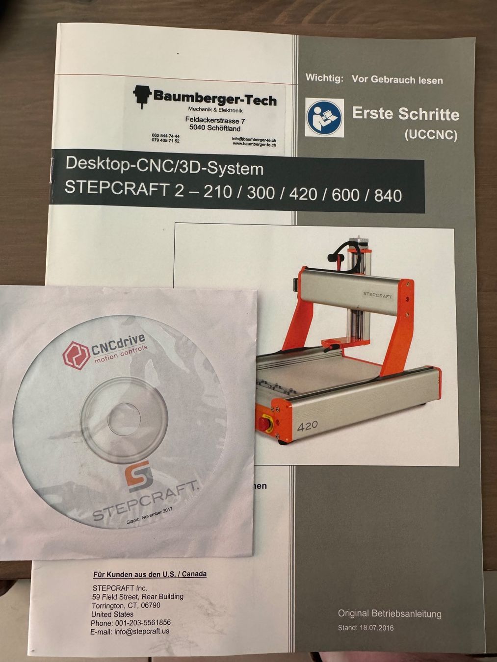 Stepcraft Tutte le macchine: Stepcraft 2 CNC-/3D-System 420 – Nuovo (secondo la descrizione) da Dietikon venduto da Monk4 7