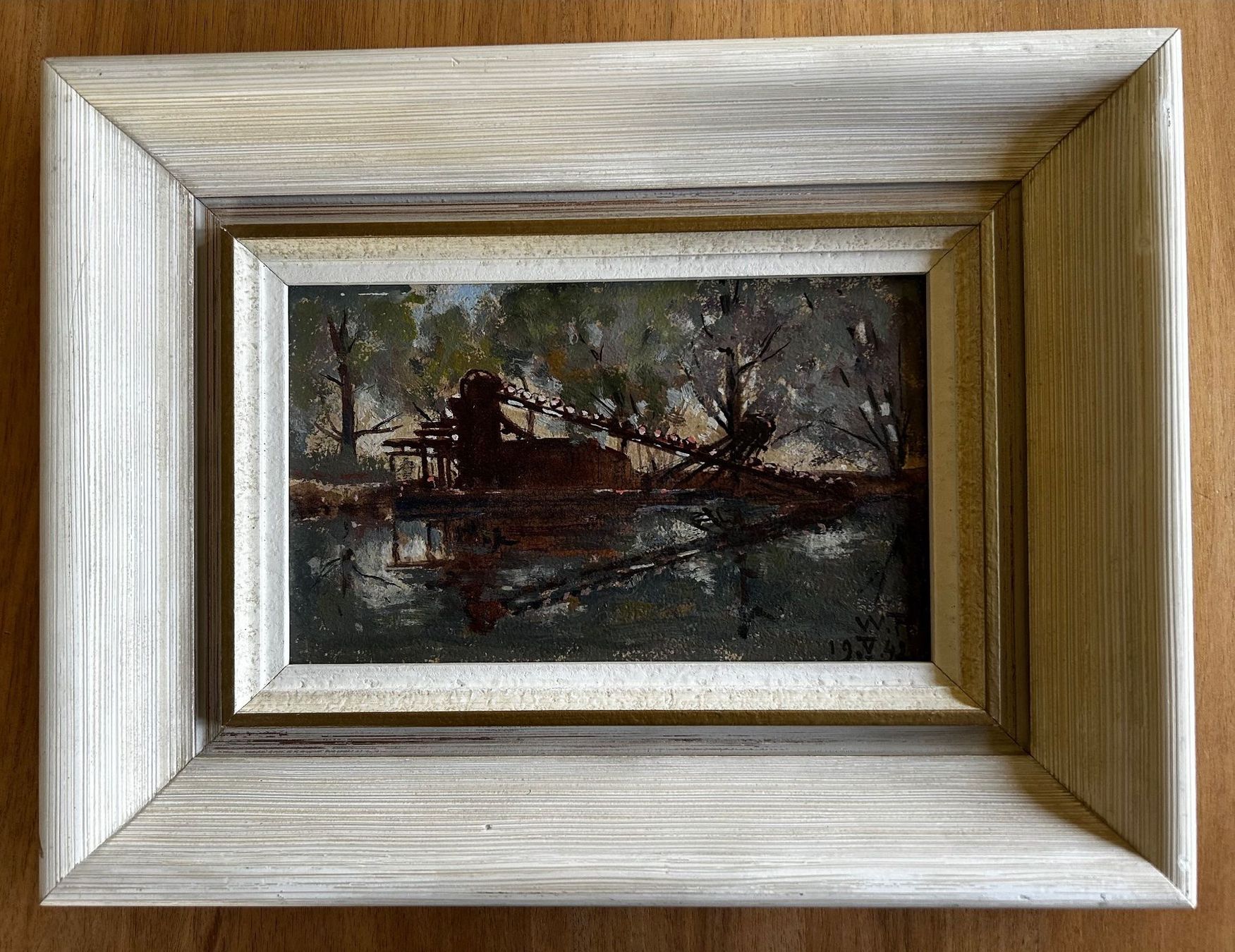 Dipinti: William Röthlisberger: «La Magne», 1942 – Usato da Lichtensteig venduto da VonSteinegg 1