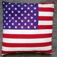 Kissen USA, 35 x 35 cm
