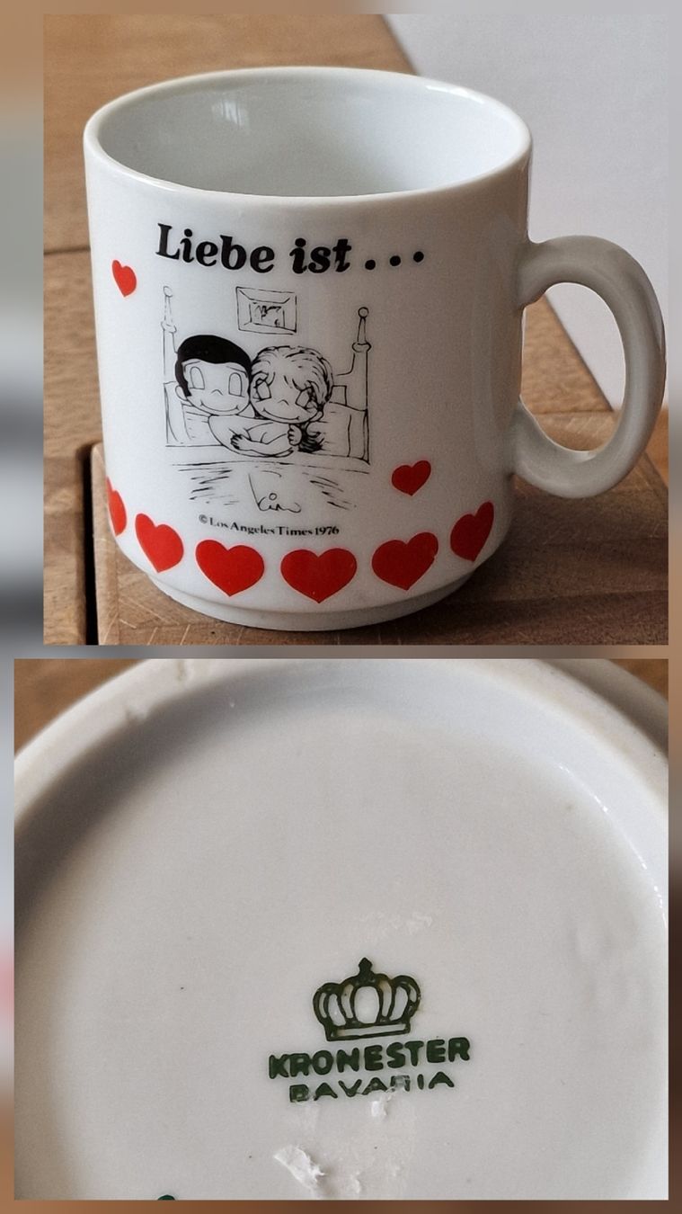 Tazze: Liebe ist Tasse von Kronester Bavaria – Usato da Gossau SG venduto da ush_db7j 1